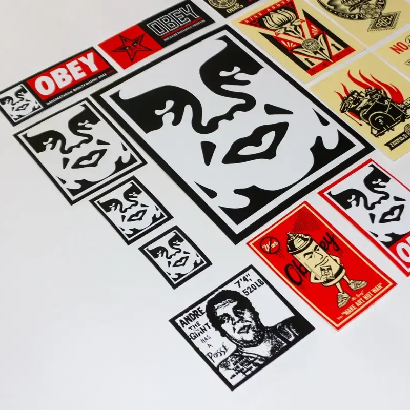 오베이 바밍 스티커 15종 +5장 (총20장) obey giant