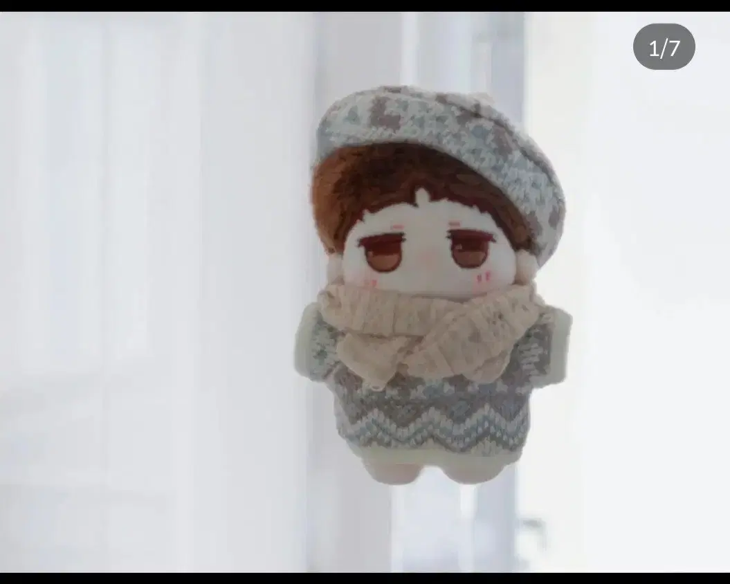 10cm Somyi doll wardrobe 10cm doll clothes winter sweater set wts