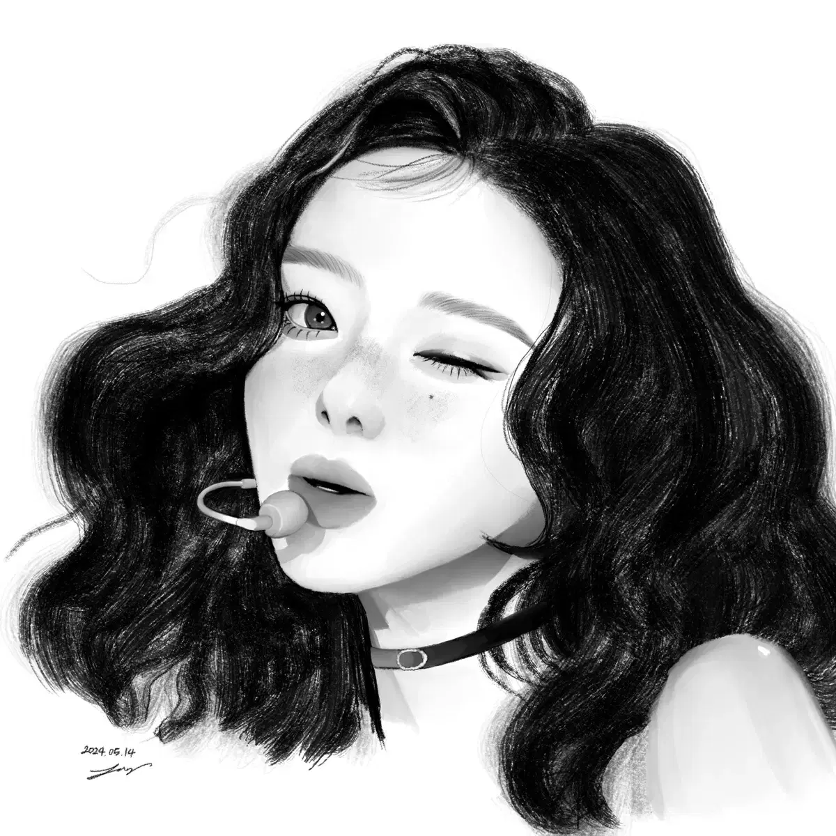 아이패드 초상화 인물화 커미션 그림 그려드립니다