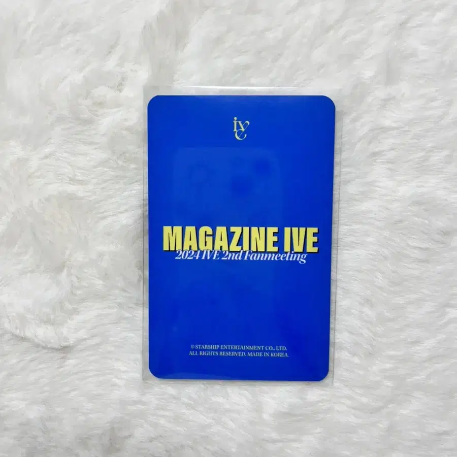 MAGAZINE IVE 아이브포카 판매