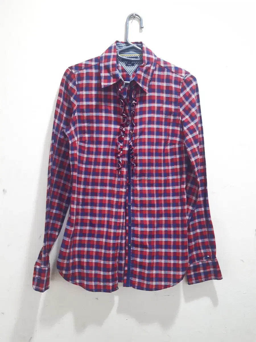 Tommy Hilfiger Red Plaid Shirt