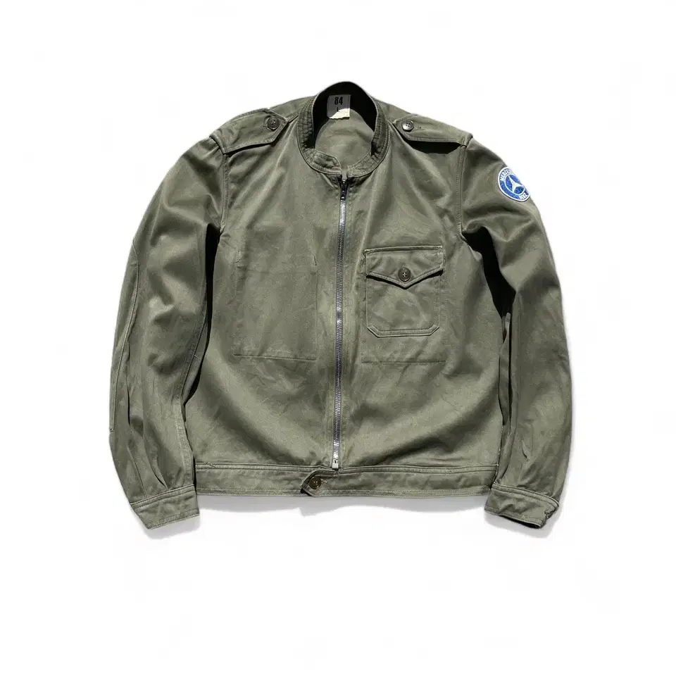 70s french army utility blouson jacket