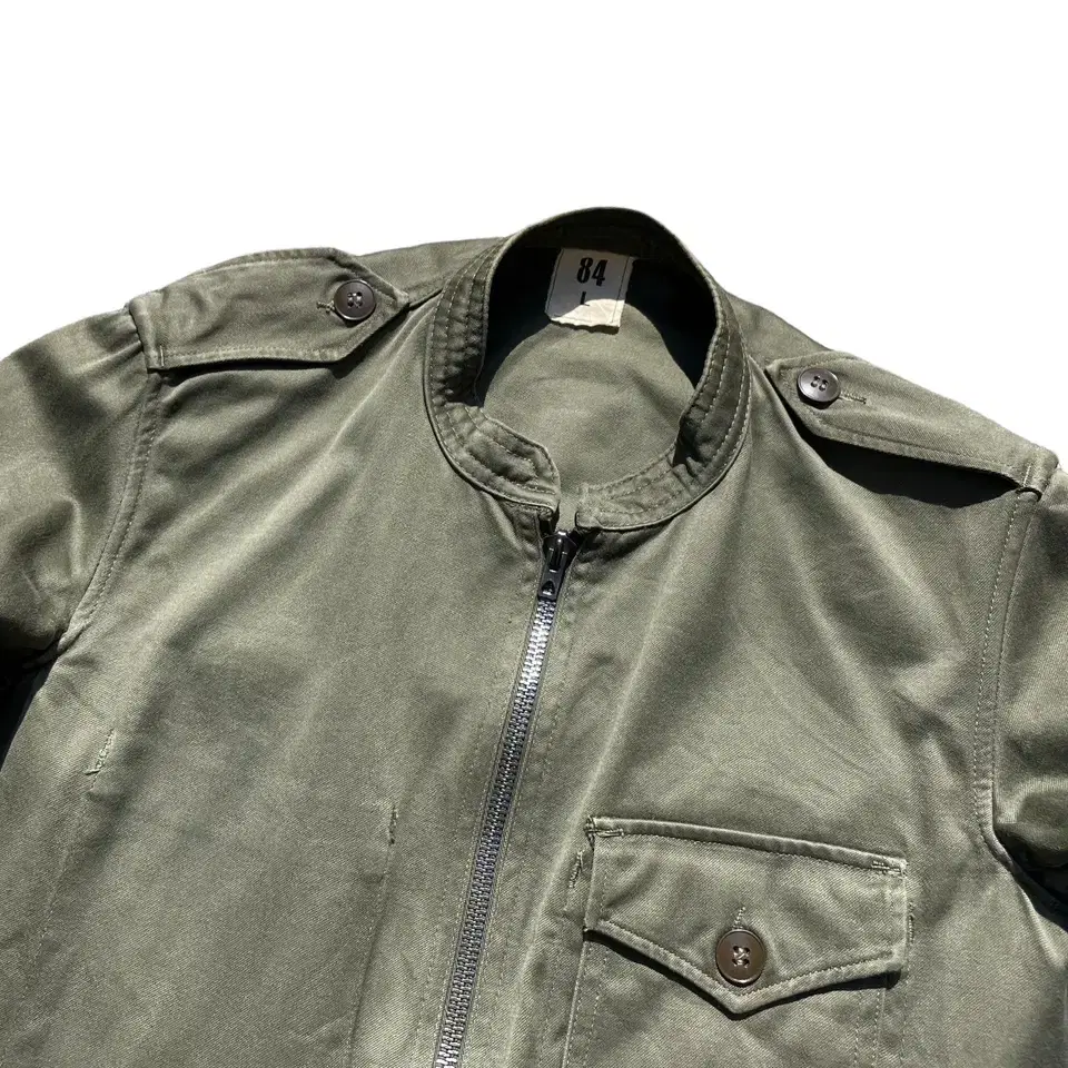 70s french army utility blouson jacket