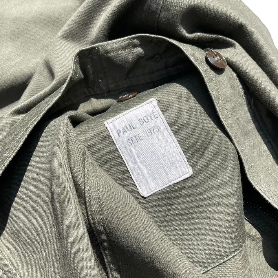 70s french army utility blouson jacket