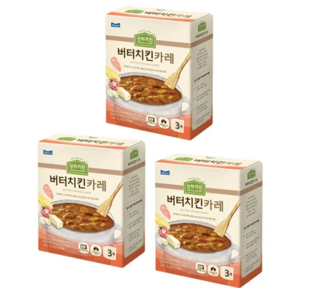 상하목장 버터치킨카레 170G 9팩 매일 상하키친