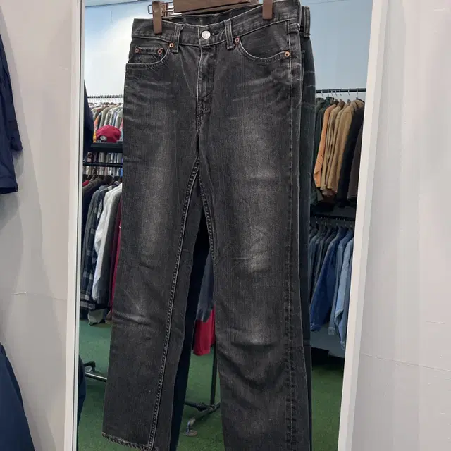 00s Levis 리바이스 503 흑청 데님 팬츠 (28-29inch)