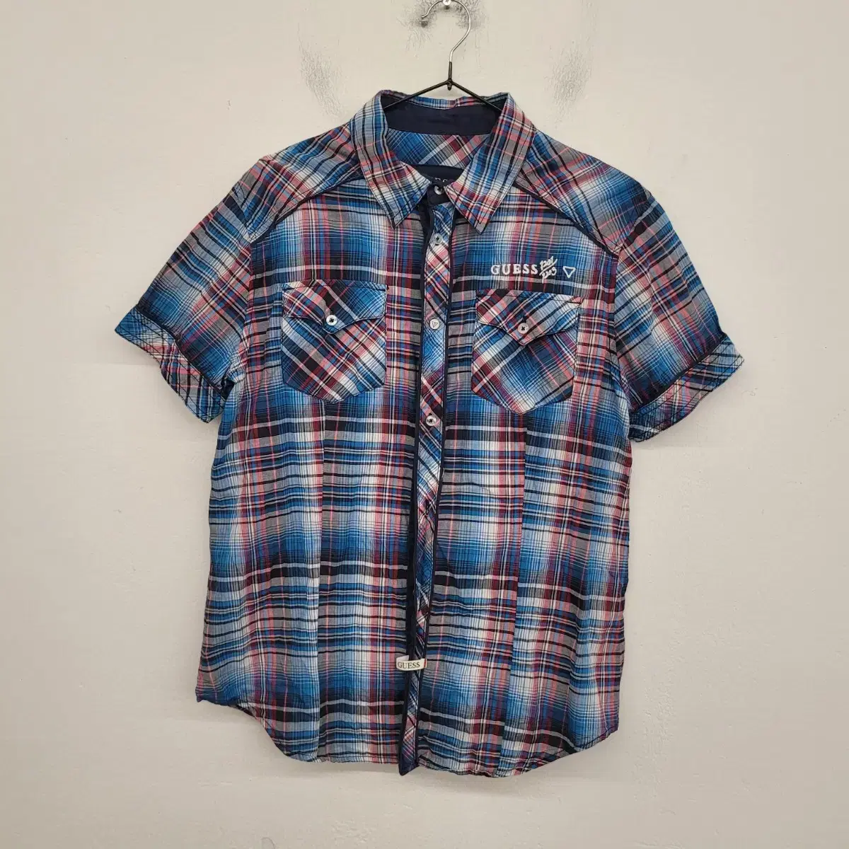 [95/M] Geth short sleeve check shirt for sale.