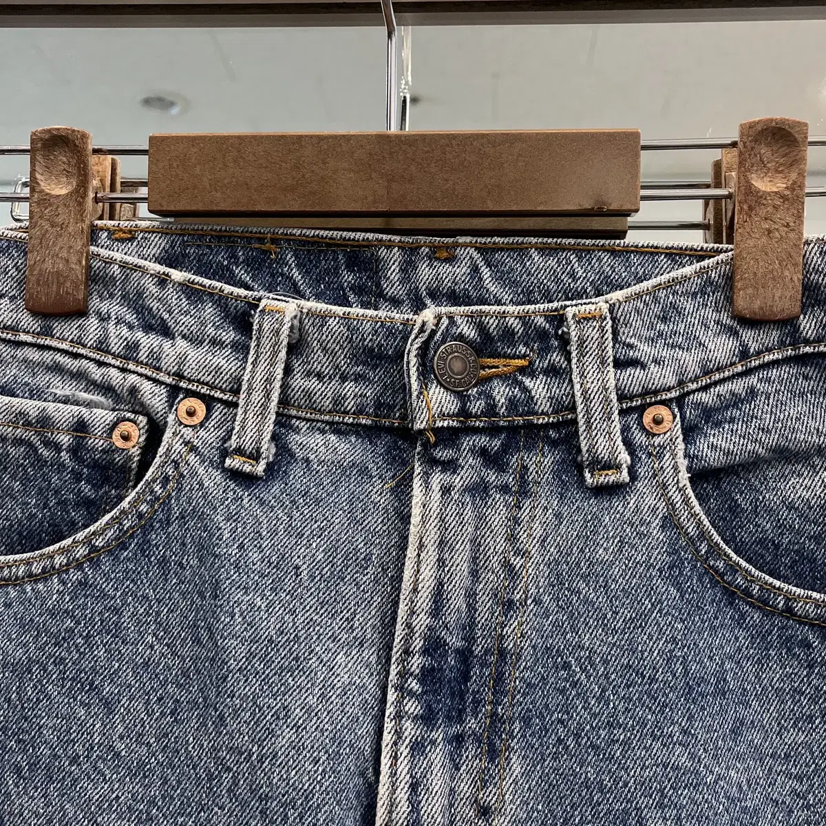 90s Levis 리바이스 550 데님 팬츠 (made in USA)