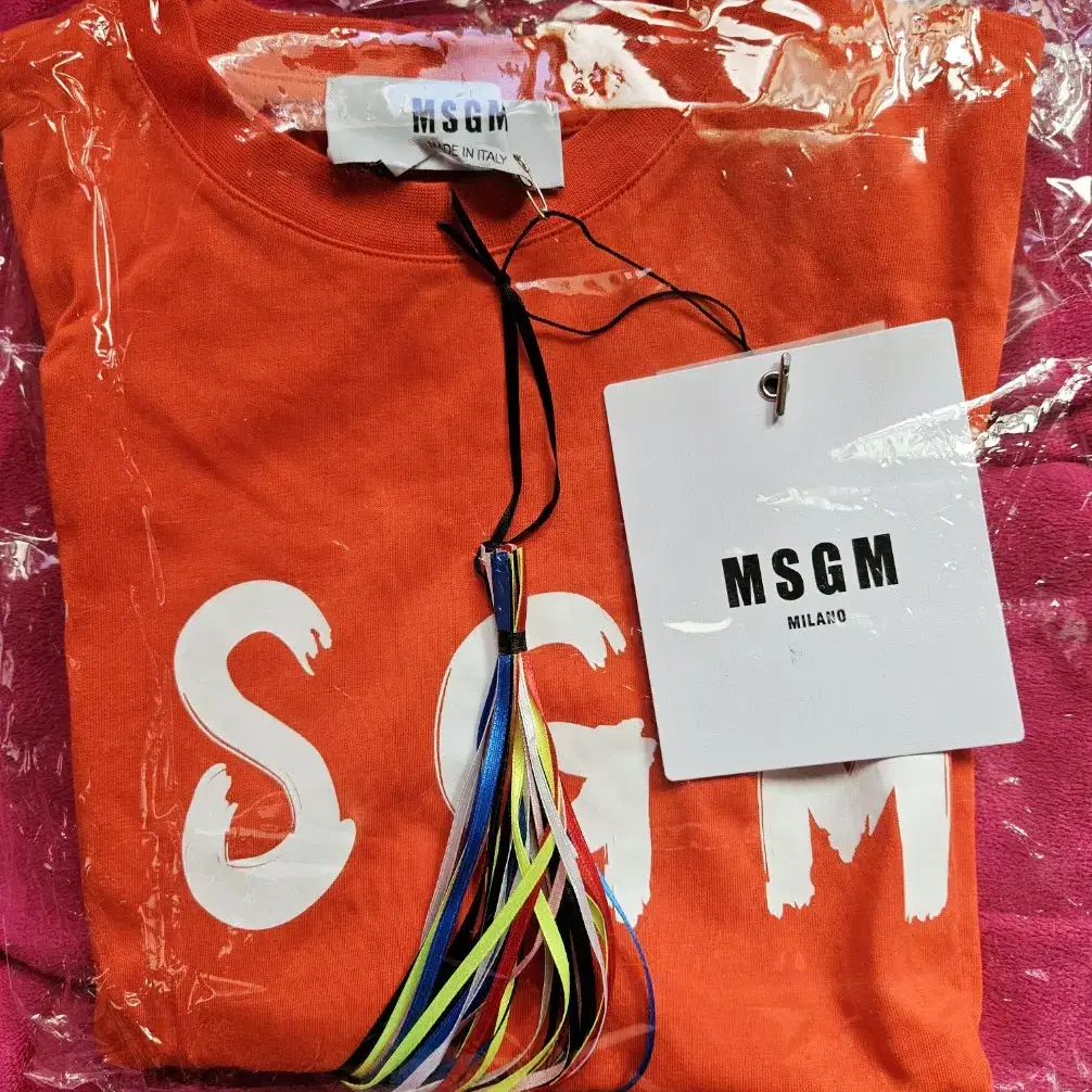 msgm티셔츠xs새상품