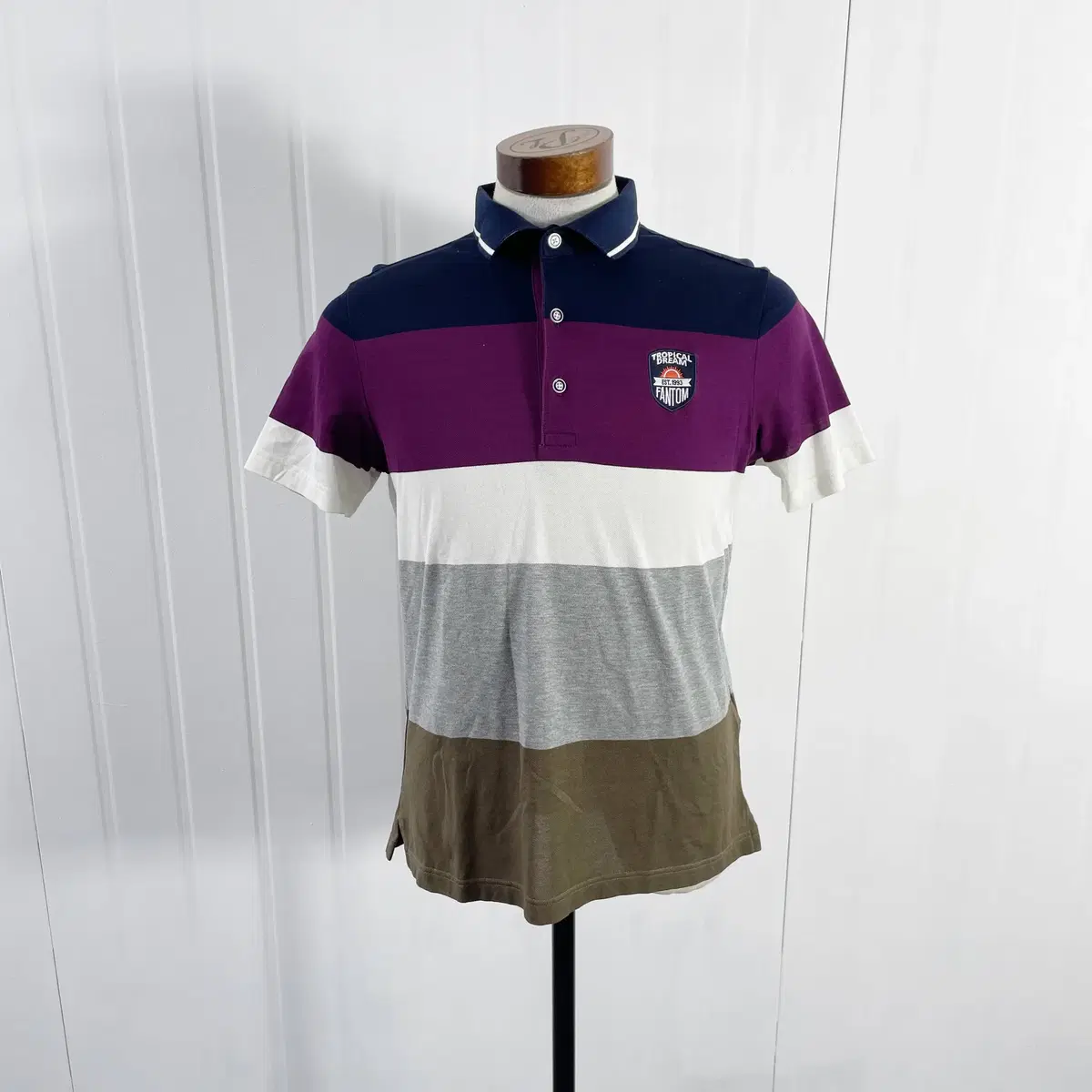 D2 Phantom Golf Wear Short-Sleeved Shirt Size 95