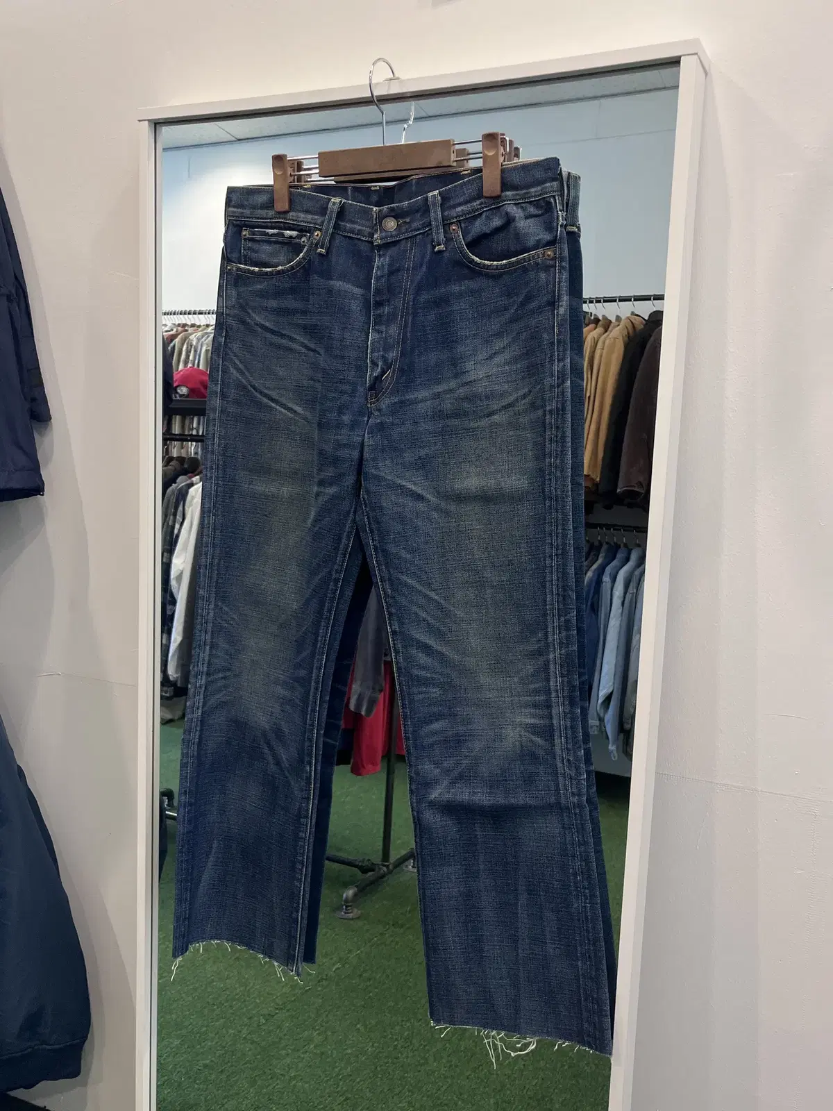 00s Levis 리바이스 517 컷팅 데님 팬츠 (33-34inch)