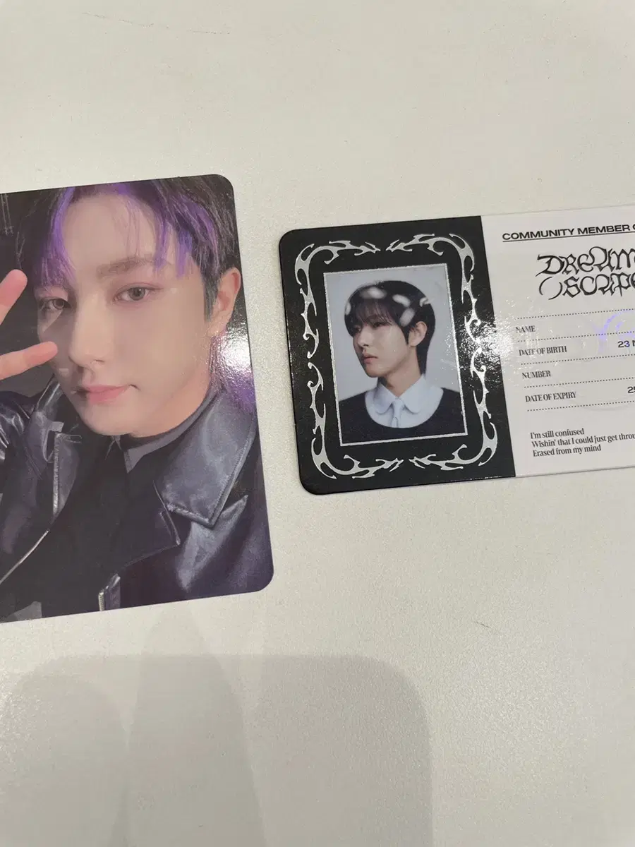 Renjun Dream Escape Dreamini ID Card