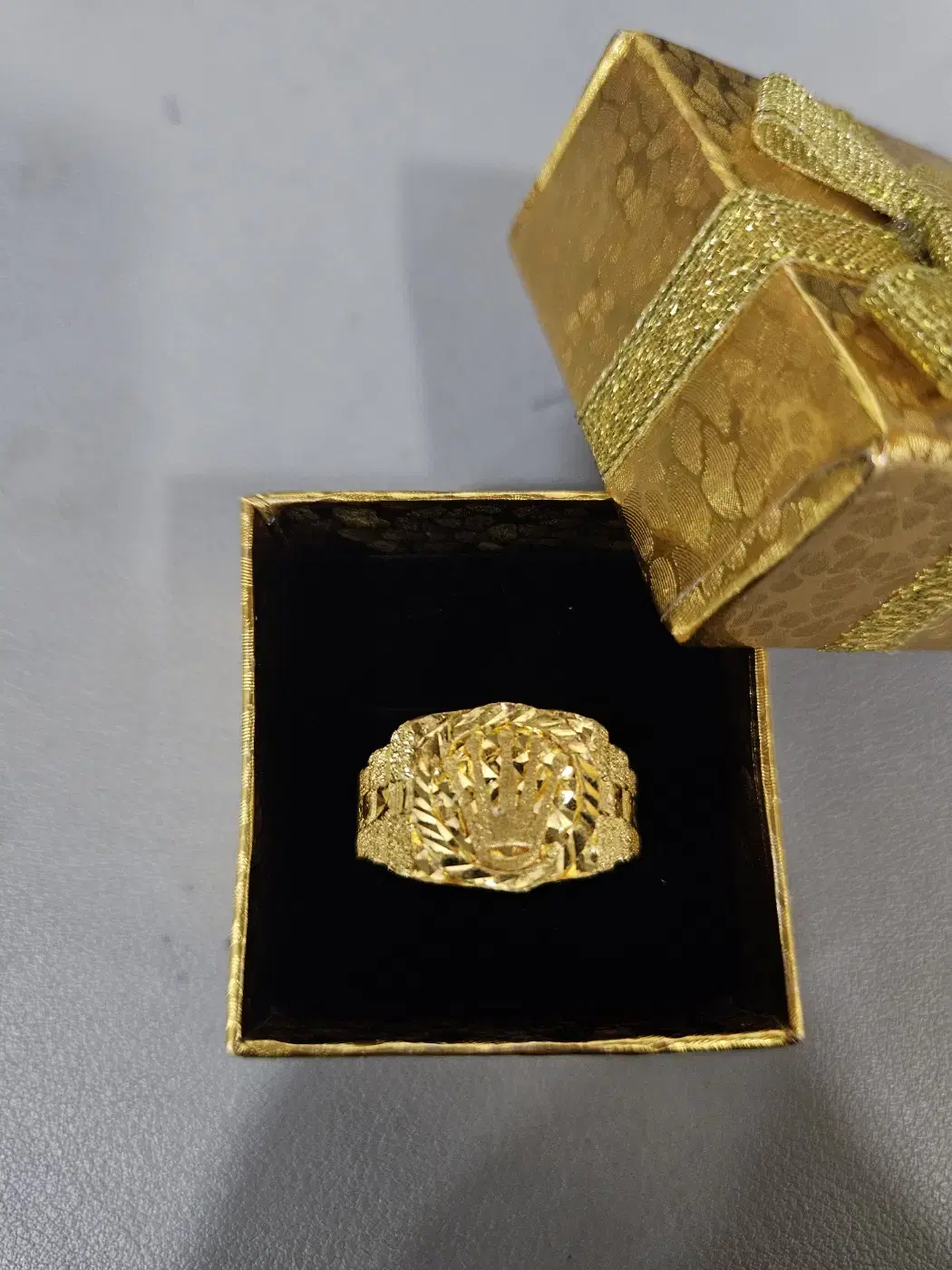 5-dollar ring, pure gold crown ring (cash price)