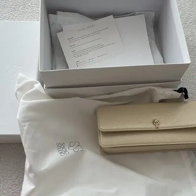 쏭스튜디오 Part.5 Petit bag(Lucido Beige)