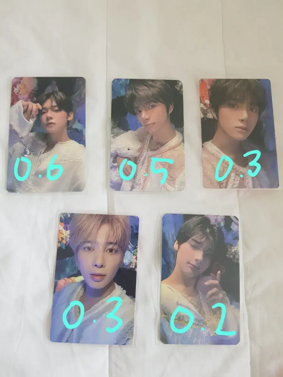 Tuvatu Nightmare photocard Shrera Alpo ld soobin yeonjun beomgyu taehyun Hooning Hornbatu