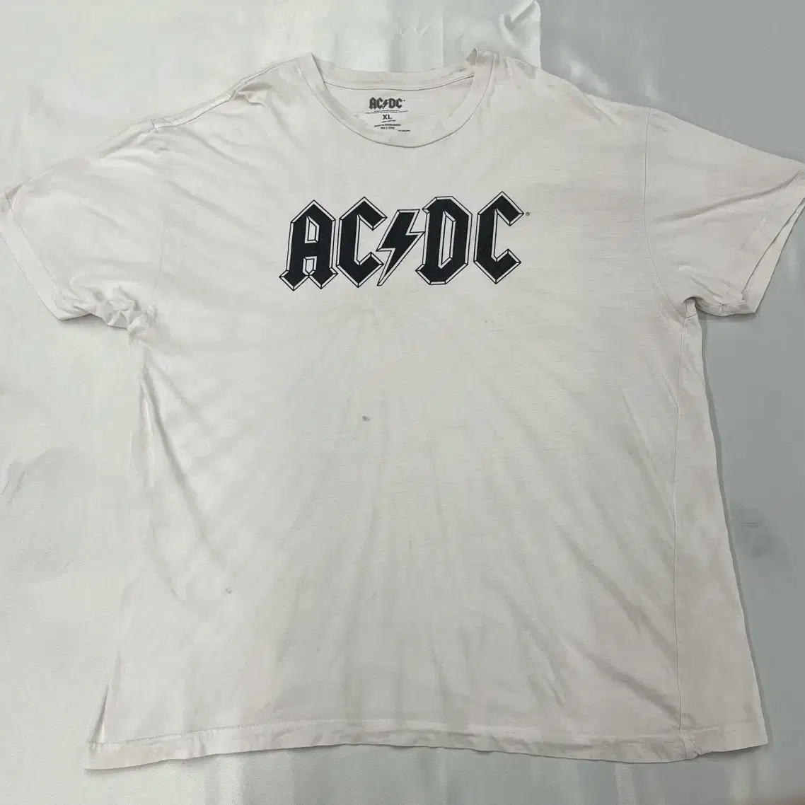 (XL) 브라바도 ACDC 반팔 티셔츠