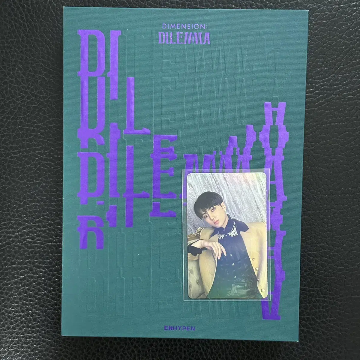 The Enhypen Dimension Dilemma album jay photocard WTS