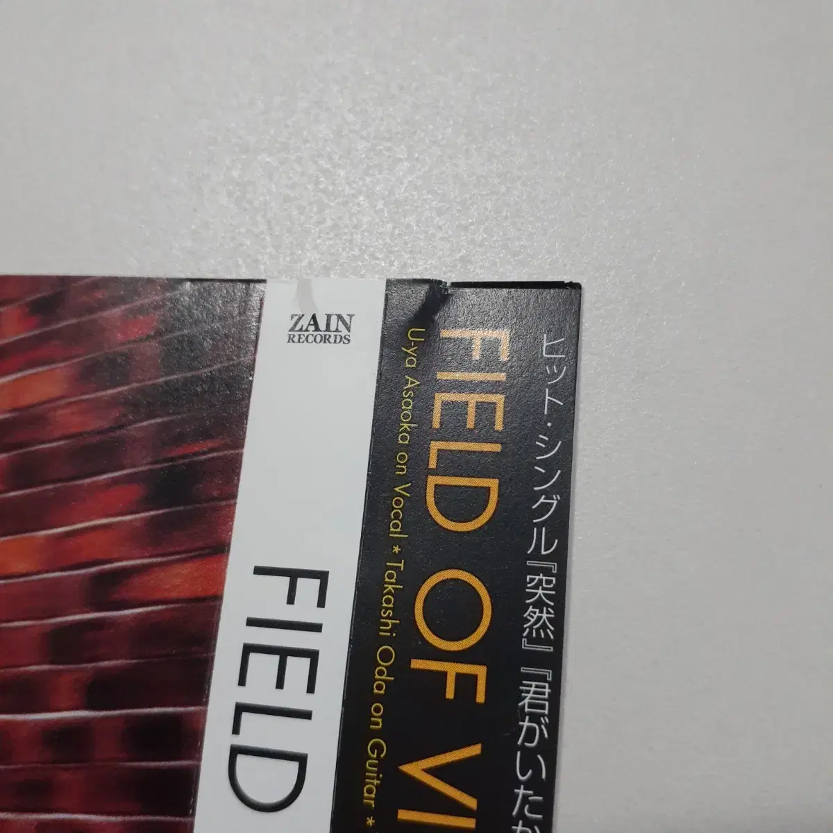 FIELD OF VIEW 1집 일본CD (ZARD 작사 "토츠젠" 수록