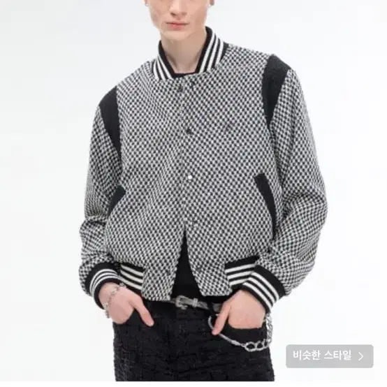 그레이티스트 Varsity Jacket CHECK