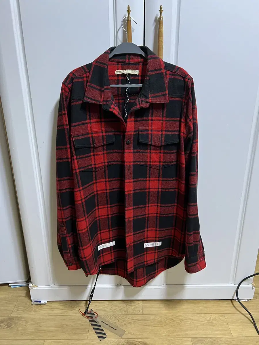 Off-White Flannel Shirt for AW18 (Rio)