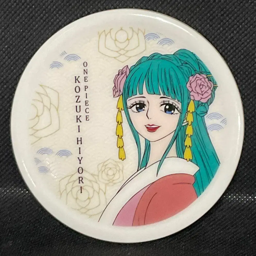 Unused ONEPIECE Kozuki Hiyori Ceramics Coasters First Lottery