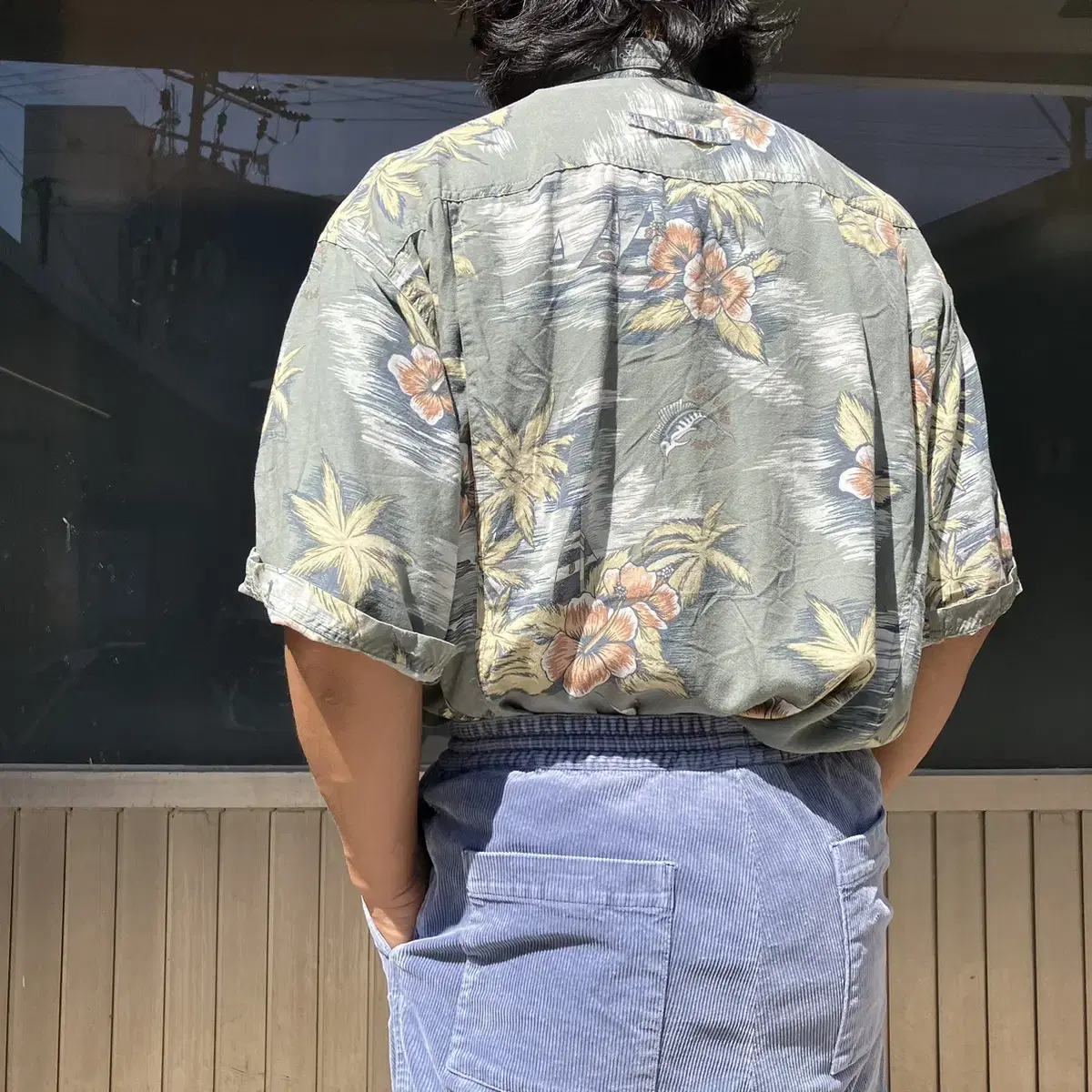 Tommy Bahama 하와이안 셔츠 XL