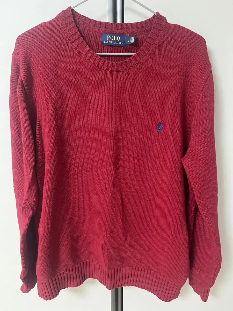 Polo Ralph Lauren Sweater Knit L Red