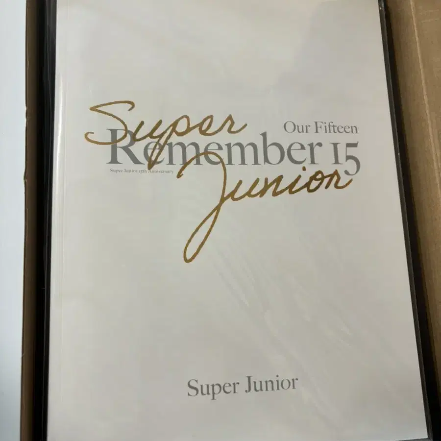 미사용 / 슈퍼주니어 15주년 포토북 REMEMBER 15