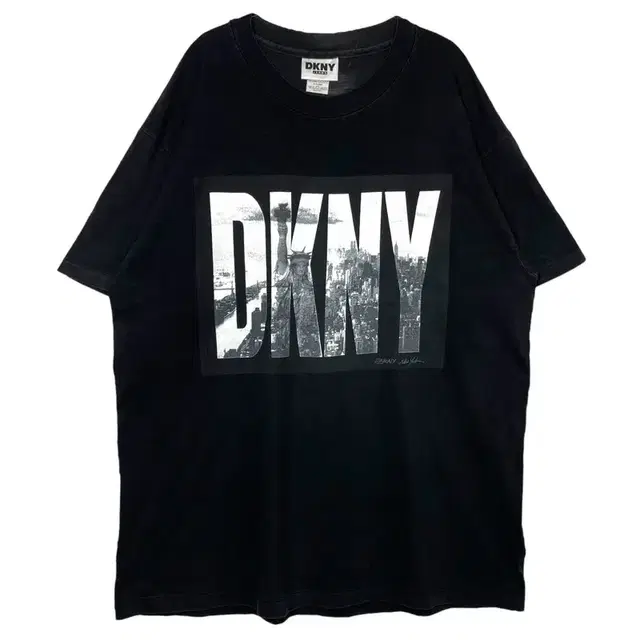 90s DKNY 도카나란뉴욕 반팔 티셔츠