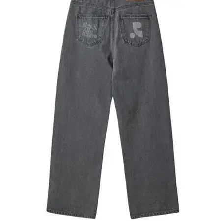 rest and recreation RR logo wide jeans