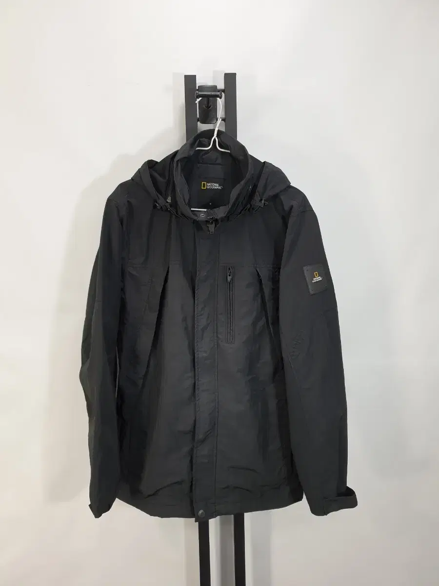 National Geographic Windproof Nylon Field Jacket Black 95