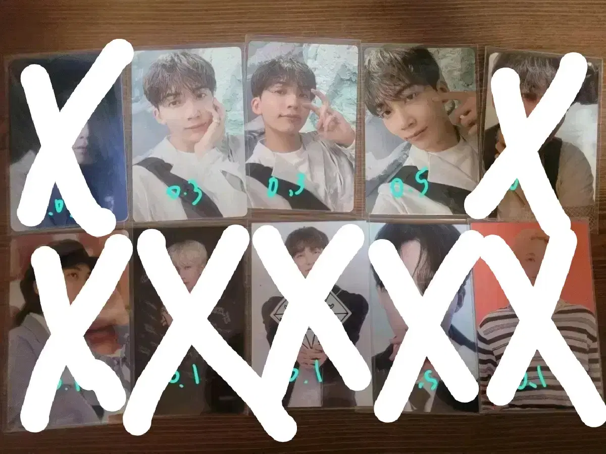 Seventeen Jeonghan yoon jeonghan 10 photocards, 10 tc's