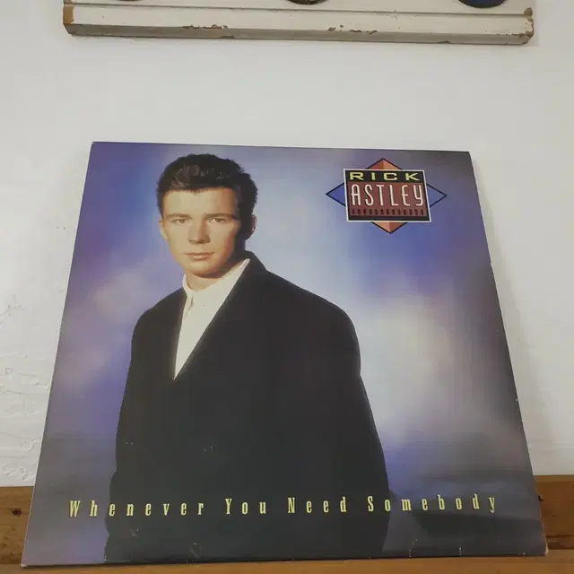 릭애슬리 RICK ASTLEY LP  1988