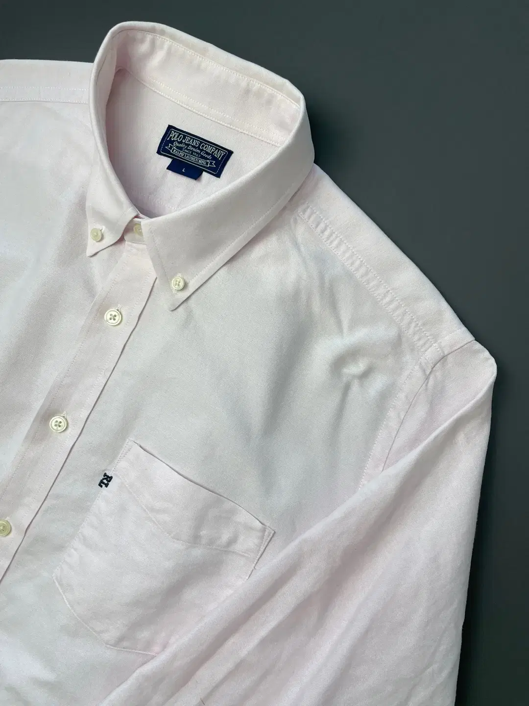 [L] Polo Ralph Lauren RL Oxford shirt