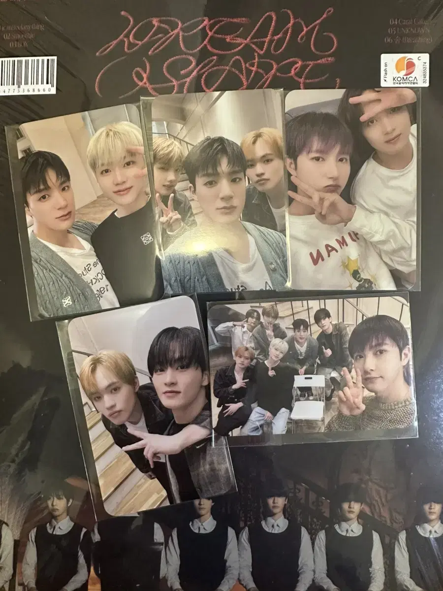 NCT Dream Smoothie mumoshop 2nd UnitPhotocard bulk Set WTS