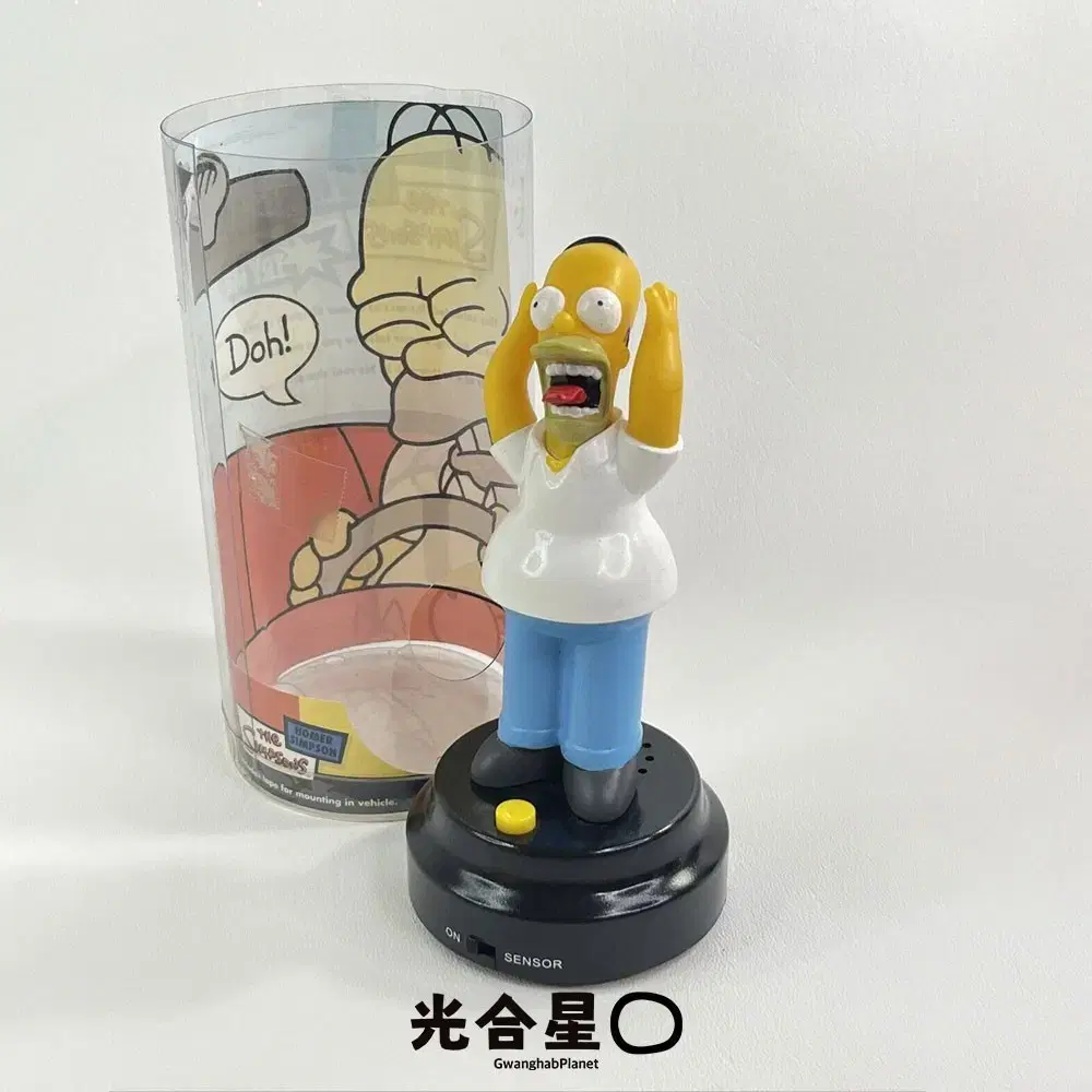 심슨 빈티지 토킹 피규어 호머 대시보드 드라이버 gemmy Simpson