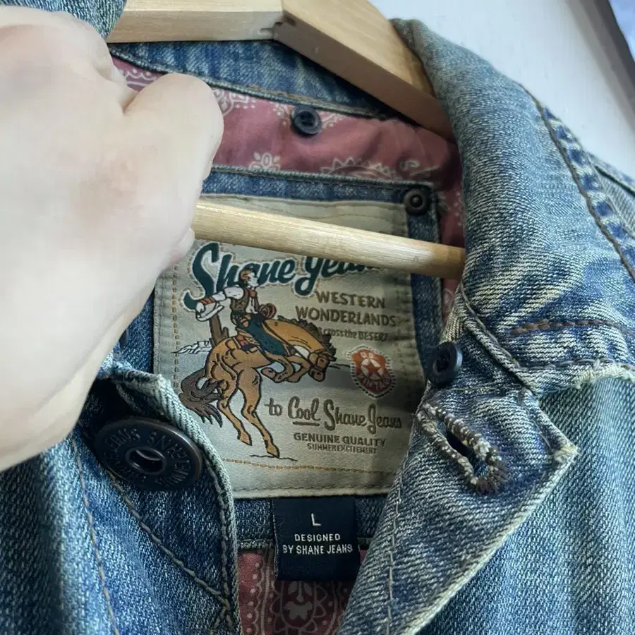 Shane Jeans 웨스턴 데님자켓