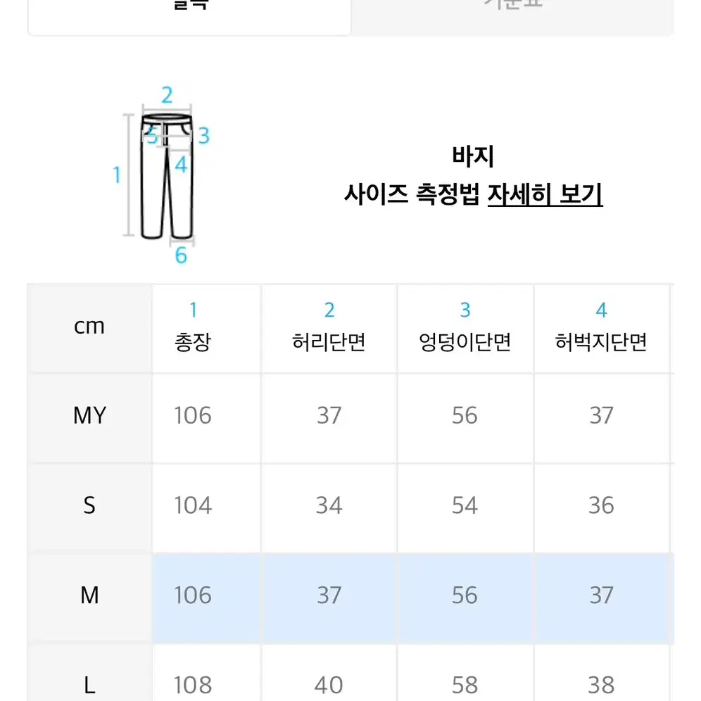 [새상품]엑스톤즈 파스텔 데님 팬츠 M