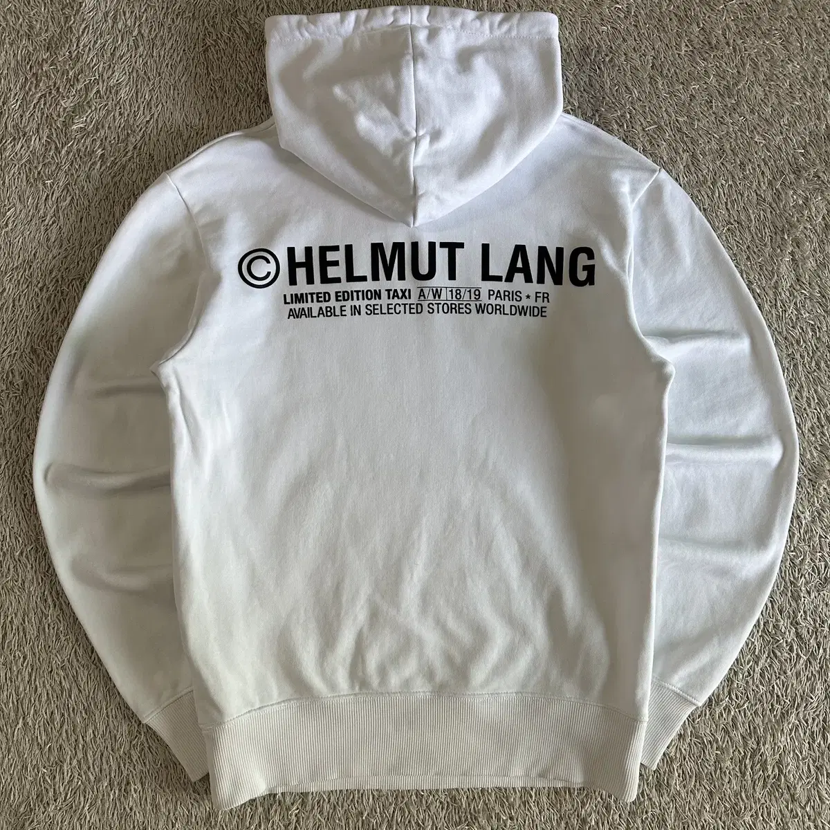 [S] 매장판) 18SS 헬무트랭 HELMUT LANG TAXI 후드티