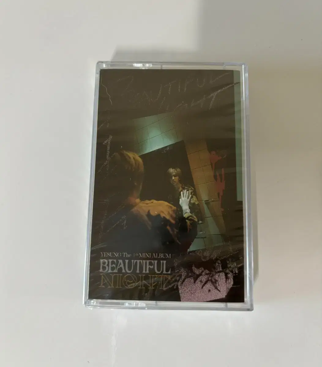 Unsealed / yesung Cassette tape of the 4th album, Beautiful Night.