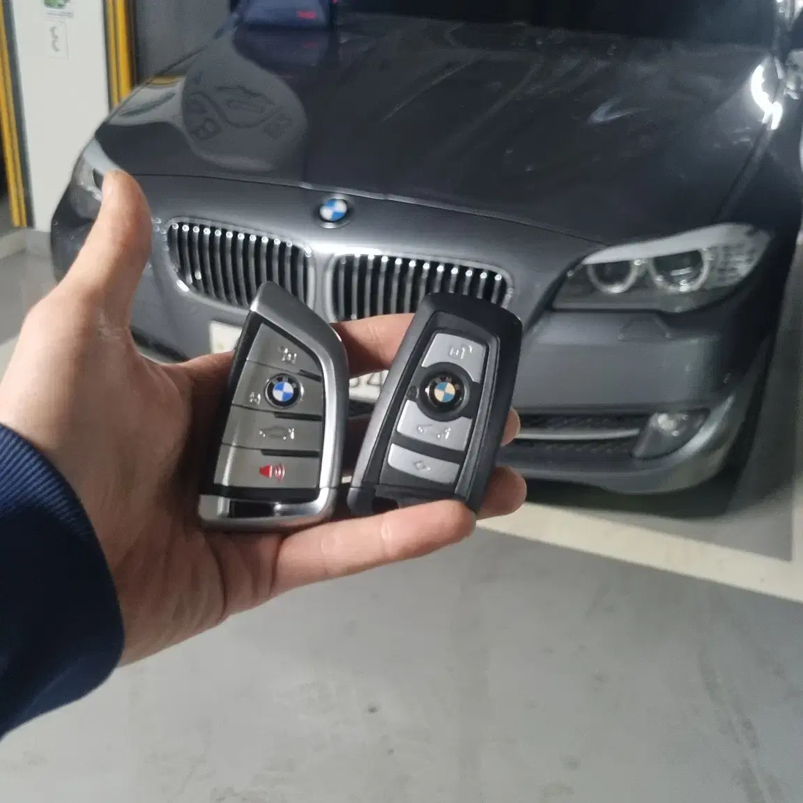 계룡시 BMW 자동차키 분실시 출장 키복사 스페어키 예비키 추가 제작