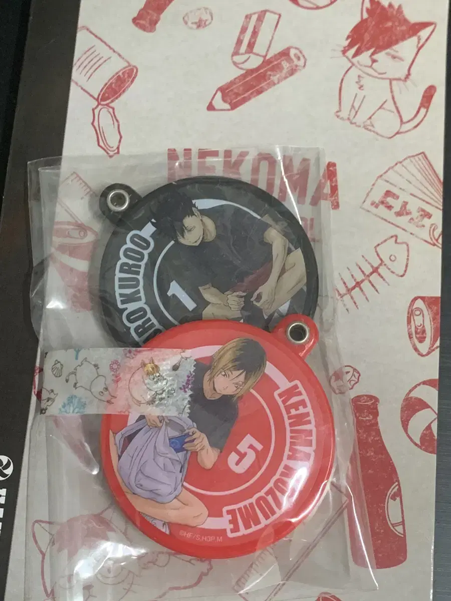 Haikyuu Nekoma Note / Hand Mirror