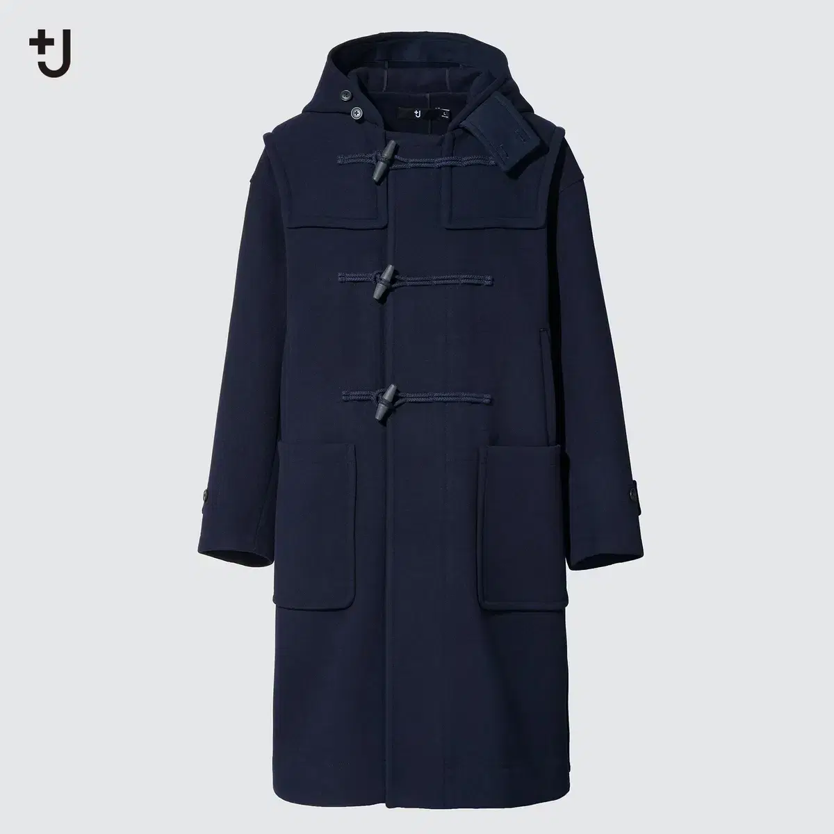 [L] Uniqlo Jil Sander +J Duffel Coat Navy