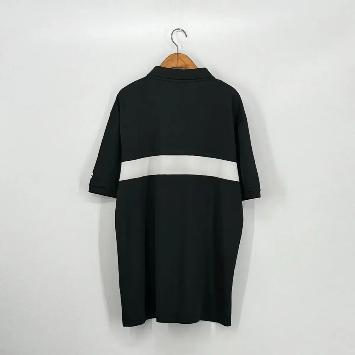 케이스위스 카라 티셔츠 (110 size / BLACK)