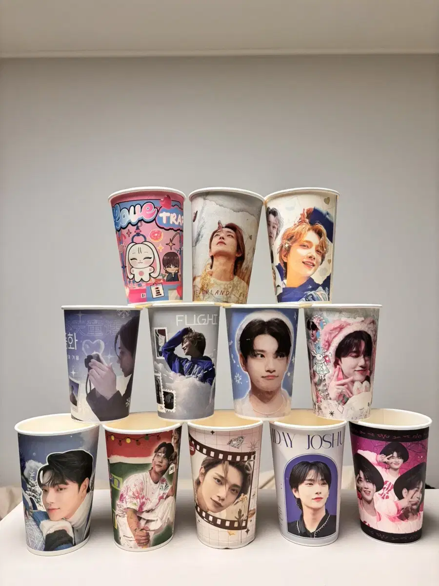 Seventeen Paper Cups