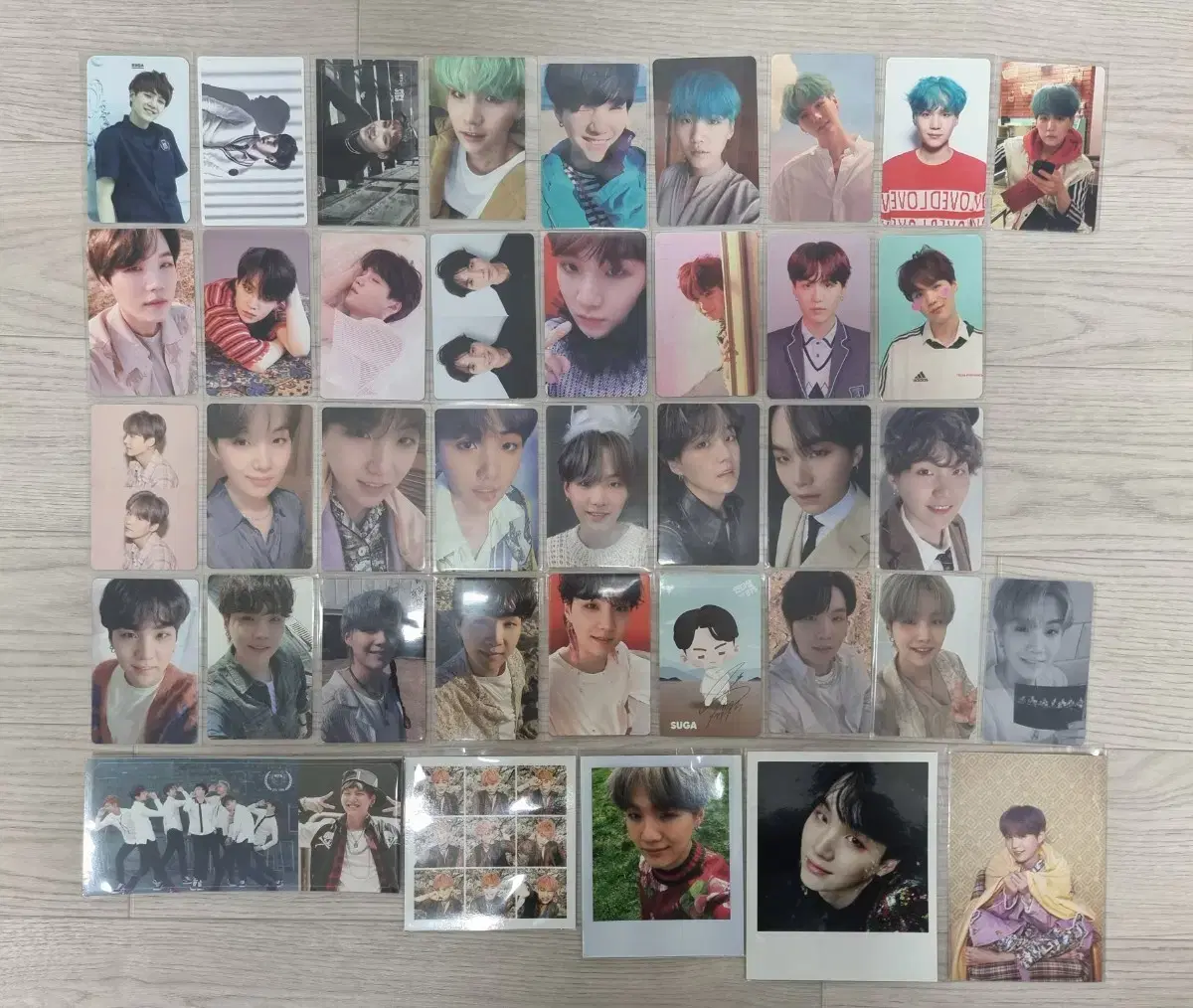 BTS suga album photocard All DeBalls wts Rubsell Mapsol Dragon Ball