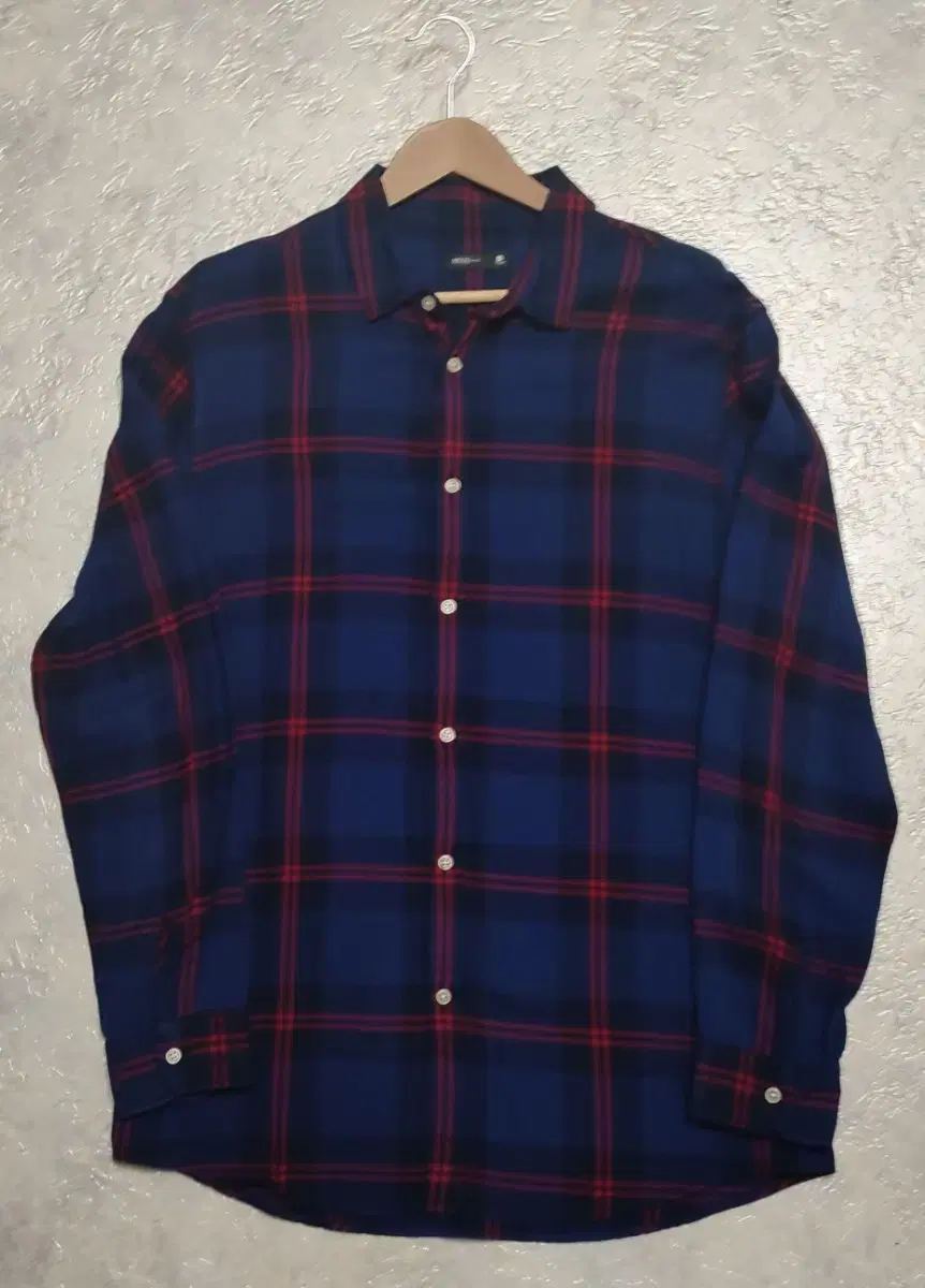 Misso Men's Overfit Check Shirt L