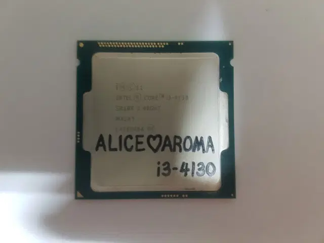 인텔 i3 4130 CPU (하스웰) 팝니다