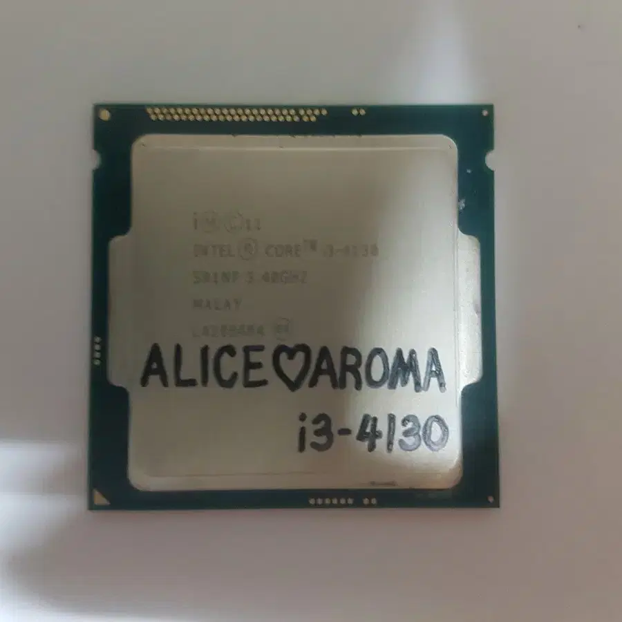 인텔 i3 4130 CPU (하스웰) 팝니다