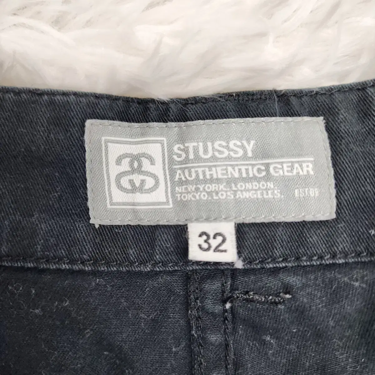 스투시 Stussy 카고 데님 하프 팬츠